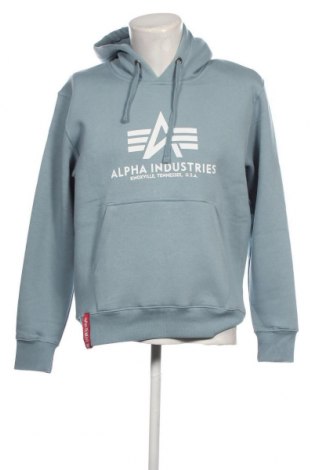 Herren Sweatshirt Alpha Industries, Größe M, Farbe Blau, Preis 38,35 €