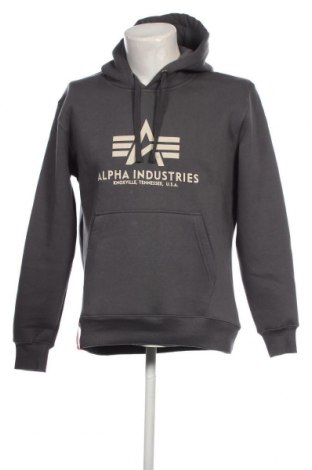 Hanorac de bărbați Alpha Industries, Mărime M, Culoare Gri, Preț 203,95 Lei