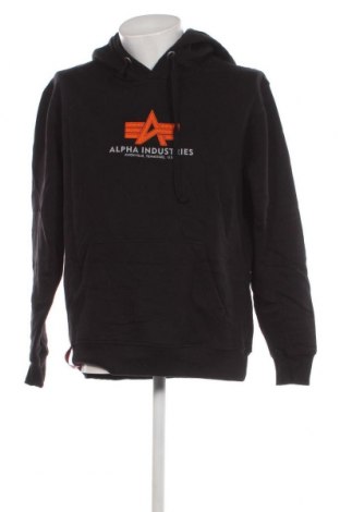 Ανδρικό φούτερ Alpha Industries, Μέγεθος L, Χρώμα Μαύρο, Τιμή 27,22 €