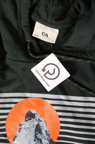 Herren Sweatshirt C&A, Größe L, Farbe Grün, Preis 10,09 €