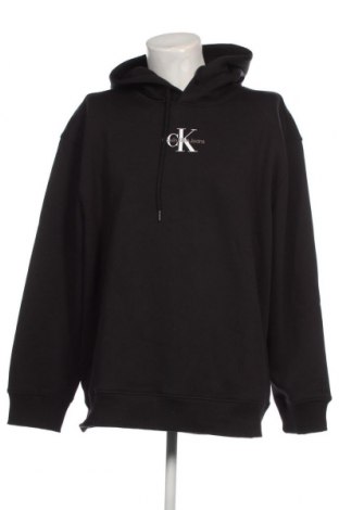 Ανδρικό φούτερ Calvin Klein, Μέγεθος 4XL, Χρώμα Μαύρο, Τιμή 75,36 €