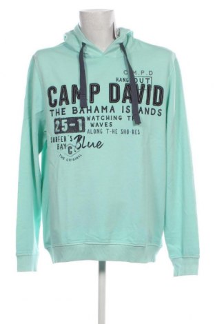 Ανδρικό φούτερ Camp David, Μέγεθος XXL, Χρώμα Μπλέ, Τιμή 31,96 €
