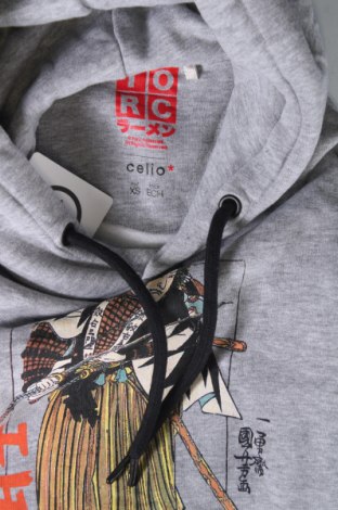 Herren Sweatshirt Celio, Größe XS, Farbe Grau, Preis 8,07 €