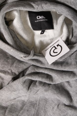 Herren Sweatshirt Clockhouse, Größe XL, Farbe Grau, Preis € 11,10