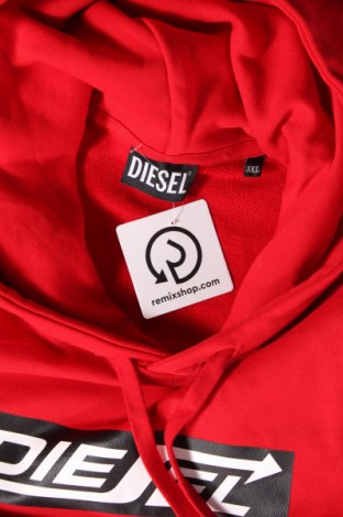 Herren Sweatshirt Diesel, Größe 3XL, Farbe Rot, Preis 93,61 €