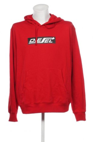 Herren Sweatshirt Diesel, Größe 3XL, Farbe Rot, Preis 35,10 €