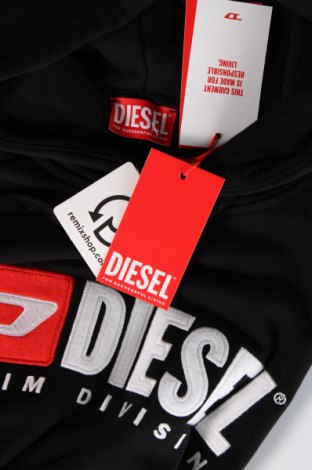 Hanorac de bărbați Diesel, Mărime S, Culoare Negru, Preț 597,37 Lei