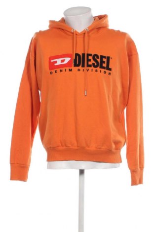 Herren Sweatshirt Diesel, Größe M, Farbe Orange, Preis € 93,61