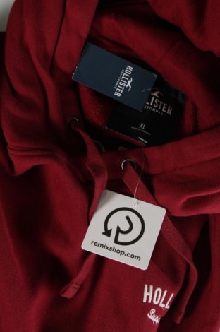 Ανδρικό φούτερ Hollister, Μέγεθος XL, Χρώμα Κόκκινο, Τιμή 19,18 €