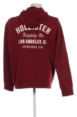 Ανδρικό φούτερ Hollister, Μέγεθος XL, Χρώμα Κόκκινο, Τιμή 19,18 €