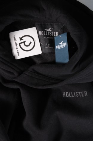 Мъжки суичър Hollister, Размер S, Цвят Черен, Цена 20,46 лв.