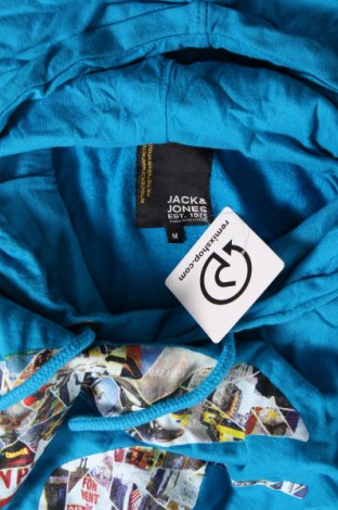 Herren Sweatshirt Jack & Jones, Größe M, Farbe Blau, Preis 23,66 €