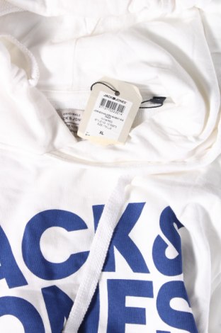 Ανδρικό φούτερ Jack & Jones, Μέγεθος XL, Χρώμα Λευκό, Τιμή 30,43 €