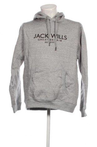 Herren Sweatshirt Jack Wills, Größe M, Farbe Grau, Preis 11,41 €