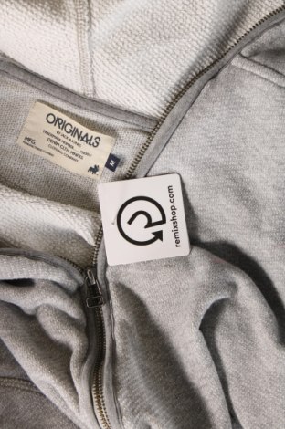 Ανδρικό φούτερ Originals By Jack & Jones, Μέγεθος M, Χρώμα Γκρί, Τιμή 6,68 €