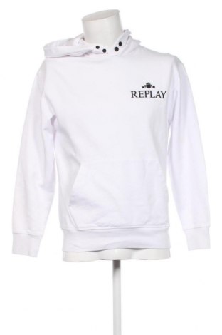 Herren Sweatshirt Replay, Größe S, Farbe Weiß, Preis 49,79 €