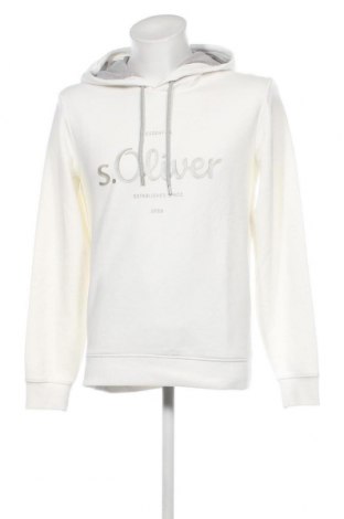 Ανδρικό φούτερ S.Oliver, Μέγεθος M, Χρώμα Λευκό, Τιμή 47,94 €