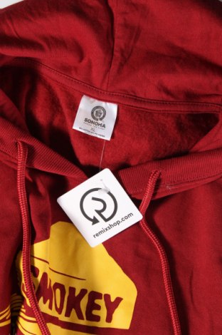 Herren Sweatshirt Sonoma, Größe XL, Farbe Rot, Preis € 11,10