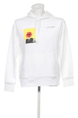 Férfi sweatshirt United Colors Of Benetton, Méret M, Szín Fehér, Ár 19 662 Ft
