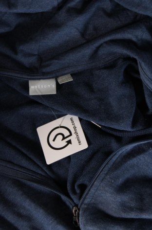 Herren Sweatshirt Watson's, Größe M, Farbe Blau, Preis 12,84 €