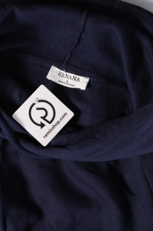 Herren Sweatshirt Zenana, Größe L, Farbe Blau, Preis € 11,10