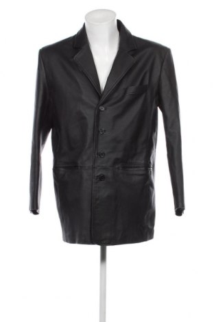 Pánska kožená bunda , Veľkosť L, Farba Čierna, Cena  33,37 €