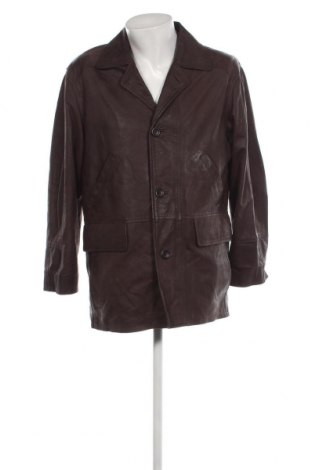 Pánska kožená bunda , Veľkosť M, Farba Hnedá, Cena  54,60 €
