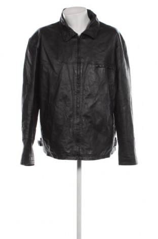 Ανδρικό δερμάτινο μπουφάν, Μέγεθος XXL, Χρώμα Μαύρο, Τιμή 52,95 €