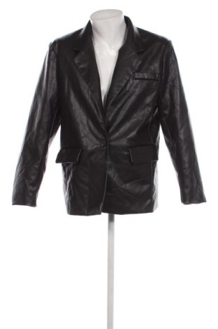 Pánska kožená bunda , Veľkosť L, Farba Čierna, Cena  14,10 €