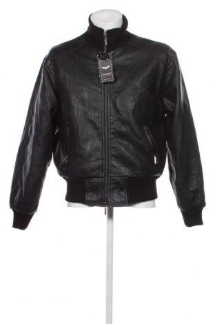 Pánska kožená bunda , Veľkosť S, Farba Čierna, Cena  35,83 €