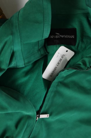Pánska kožená bunda  Emporio Armani, Veľkosť L, Farba Zelená, Cena  576,29 €