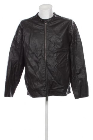 Ανδρικό δερμάτινο μπουφάν Identic, Μέγεθος XL, Χρώμα Μαύρο, Τιμή 24,25 €