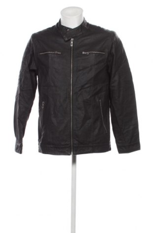 Pánska kožená bunda  Identic, Veľkosť M, Farba Čierna, Cena  20,84 €