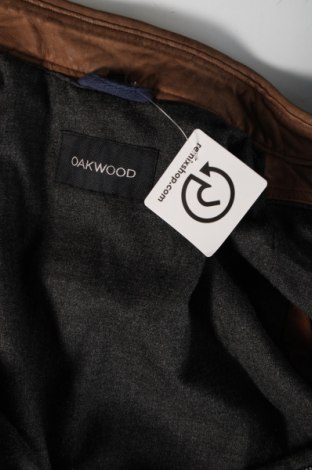 Pánska kožená bunda  Oakwood, Veľkosť L, Farba Hnedá, Cena  212,78 €