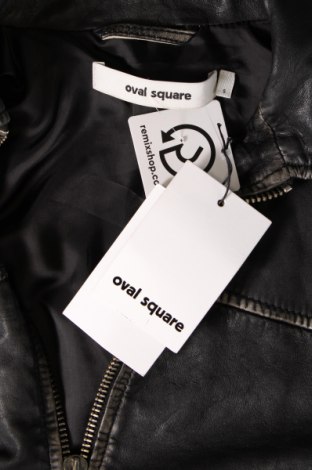 Pánska kožená bunda  Oval Square, Veľkosť S, Farba Čierna, Cena  132,99 €