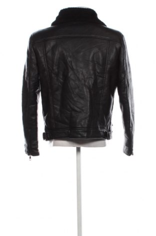 Pánska kožená bunda  Zara, Veľkosť L, Farba Čierna, Cena  18,60 €