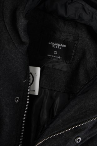 Ανδρικά παλτό CedarWood State, Μέγεθος L, Χρώμα Γκρί, Τιμή 35,08 €