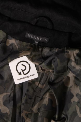 Pánský kabát  Henry, Velikost L, Barva Černá, Cena  416,00 Kč
