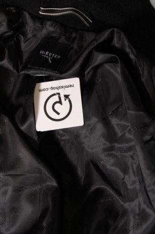 Ανδρικά παλτό Selected Homme, Μέγεθος M, Χρώμα Μαύρο, Τιμή 30,43 €