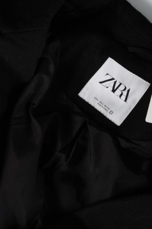 Мъжко палто Zara, Размер L, Цвят Черен, Цена 34,00 лв.