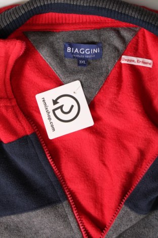 Ανδρική ζακέτα fleece Biaggini, Μέγεθος 3XL, Χρώμα Κόκκινο, Τιμή 19,30 €