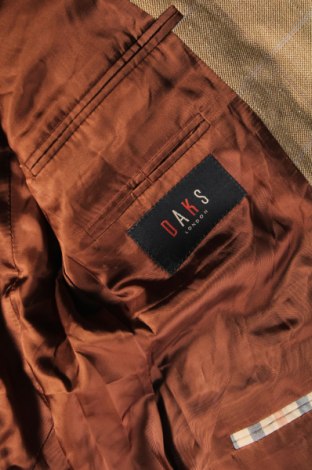 Ανδρικό σακάκι Daks, Μέγεθος M, Χρώμα  Μπέζ, Τιμή 18,17 €