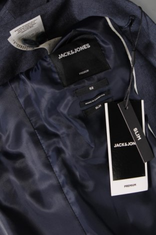 Ανδρικό σακάκι Jack & Jones, Μέγεθος L, Χρώμα Μπλέ, Τιμή 111,34 €