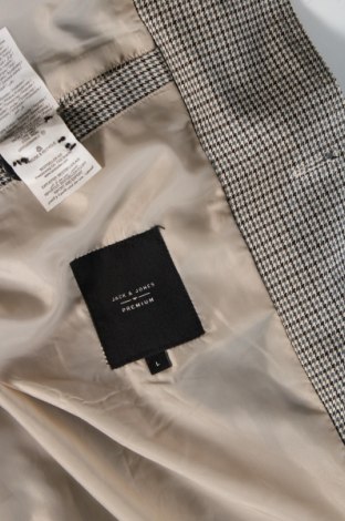 Ανδρικό σακάκι Jack & Jones, Μέγεθος L, Χρώμα Γκρί, Τιμή 20,73 €