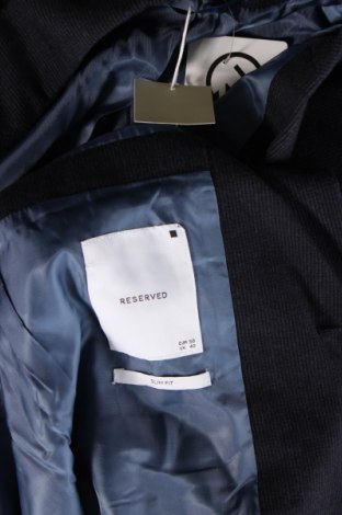 Herren Sakko Reserved, Größe L, Farbe Blau, Preis 5,01 €