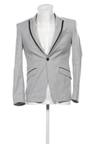 Мъжко сако Zara Man, Размер M, Цвят Сив, Цена 23,65 лв.