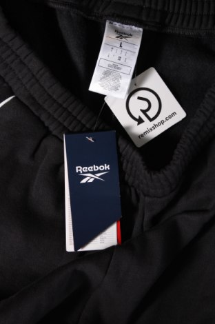 Ανδρικό αθλητικό παντελόνι Reebok, Μέγεθος L, Χρώμα Μαύρο, Τιμή 38,35 €