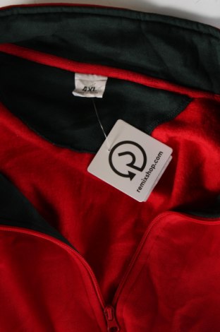 Ανδρική αθλητική ζακέτα, Μέγεθος 4XL, Χρώμα Κόκκινο, Τιμή 21,71 €