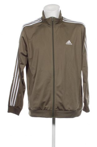 Ανδρική αθλητική ζακέτα Adidas, Μέγεθος XL, Χρώμα Πράσινο, Τιμή 33,40 €