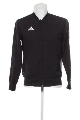 Мъжко спортно горнище Adidas, Размер S, Цвят Черен, Цена 38,40 лв.